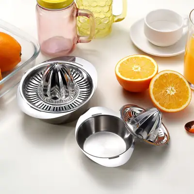 Stainless Steel Manual Lemon Squeezer Portable Orange Squeezer