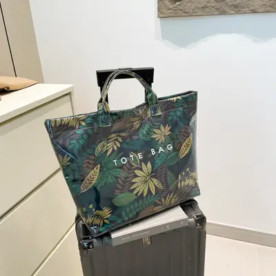Leopard Print Large Capacity Women's Tote Bag