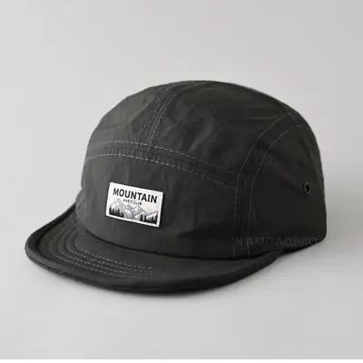 Men's White Mountain Cap with Retro Brim