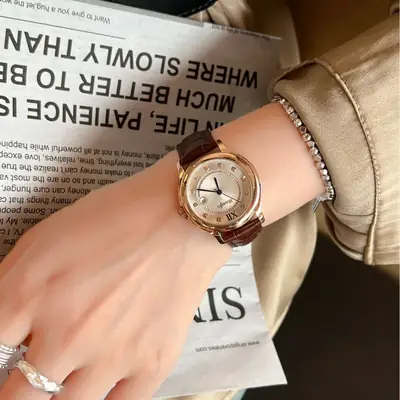 Cross-Country Women's Luxury Quartz Watch with Calendar