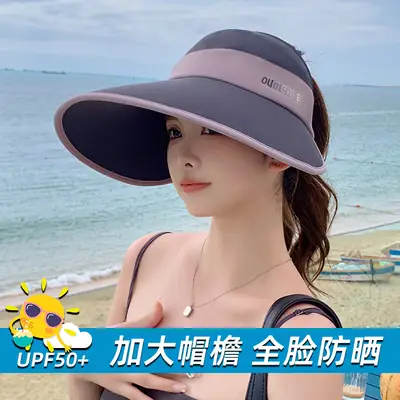 Double-Sided Anti-UV Sunscreen Hat for Women