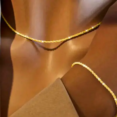 Gold Plated Chain Bracelet for Women