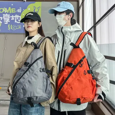2026 New Spring Cross-Border Casual Fashion Chest Bag Large Capacity Outdoor Cycling Backpack Travel Shoulder Bag