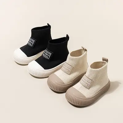 Baby Toddler Shoes Breathable Baby Shoes Soft Sole Spring and Autumn Women's Baby Shoes Non-slip Anti-collision Toe Men's Treasure Shoes