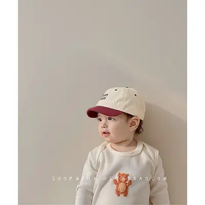 Korean Style Ins Baby Hat for Boys Sunshade Cap