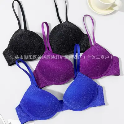 Black Crossbody Bra for Women French Fashion
