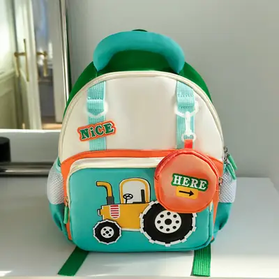 Children's school bag kindergarten big class cute cartoon backpack boys and girls 3-7 years old wholesale large capacity children's bag
