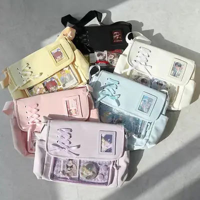 Women's Japanese Style Shoulder Bags Multi Color Casual All-match