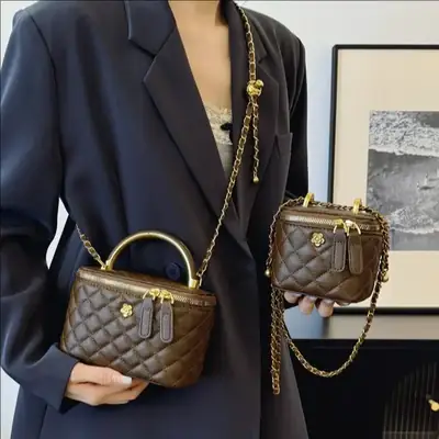 Vintage Quilted Chain Shoulder Bag Women 2025 Style