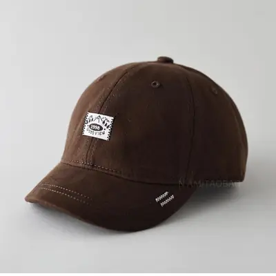 Men's White 989 Brand Cap Wash & Wear