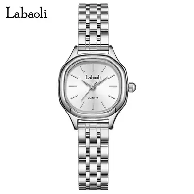 La Polo Labaoli Green Dial Ladies Watch Silver Band