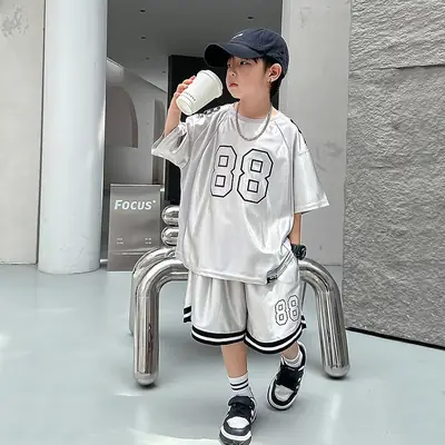 Boys Summer T-Shirt Black 2026 Printed