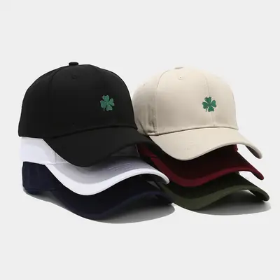 Irish St. Patrick's Day Lucky Four-leaf Clover Cap