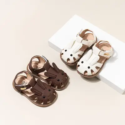 Baby Baby Fashion Sandals 2025 Summer New Arrival Joker Shoes Children Non-Slip Soft Sole Stylish Baotou Shoes Batch