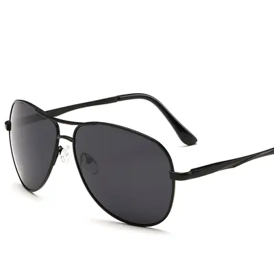 Men's Polarized UV400 Driving Sunglasses Gold Frame
