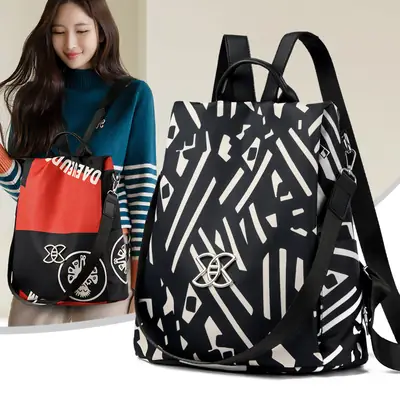 Women's Anti-Theft Oxford Backpack 2026 Starry Sky Design