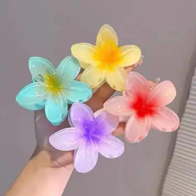 Crystal Egg Flower Hair Clip for Women