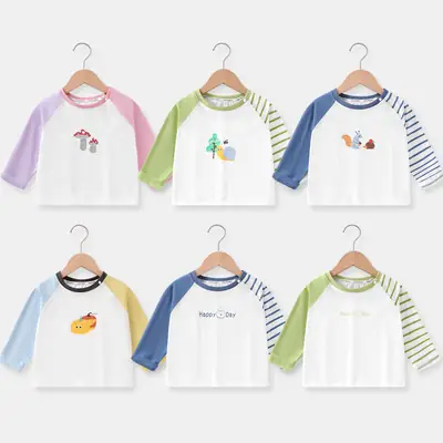 Boys Long Sleeve T-Shirt Cartoon Baby Spring Wear