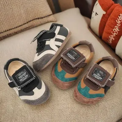 Children's Spring & Autumn Training Shoes 1-3Yrs Soft Non-Slip