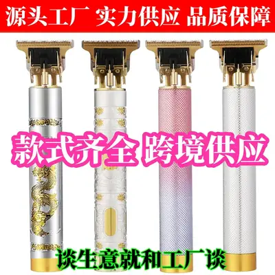 Electric Hair Clipper with 4 Blades & Battery
