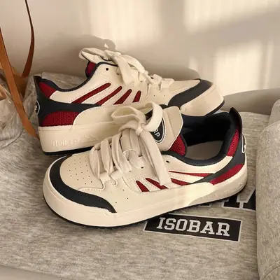 Women Casual Skechers White Green Pink Training Shoes