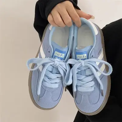 Women's Blue Retro Training Shoes 2025
