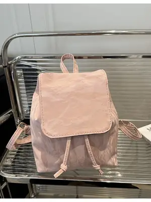 Pink Textured Shoulder Bag for Girls, 2025 New Arrival