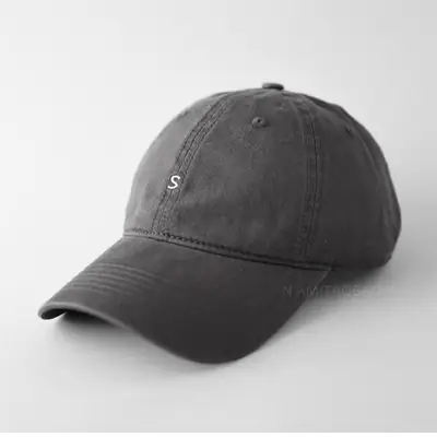 Beige Embroidered Baseball Cap for Men Women