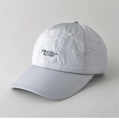 Men's Black Recolor Embroidered Baseball Cap