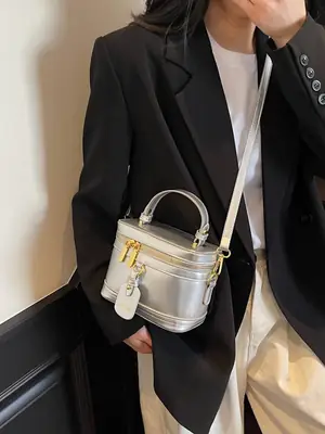 Silver Crossbody Bag for Women 2026 New Arrival