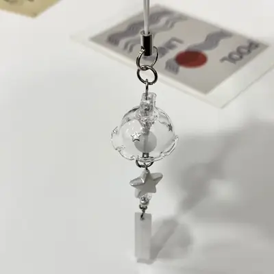 Ins Five-Pointed Star Wind Chime Mobile Phone Case Pendant
