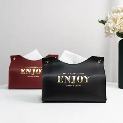 High-End White Paper Storage Box for Office & Home