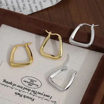 New Geometric Square Earrings for Women