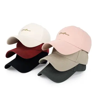 Korean Style Hard Top Baseball Cap for Men Women
