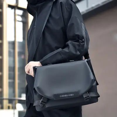 New Men's Waterproof Crossbody Bag 12" Tablet