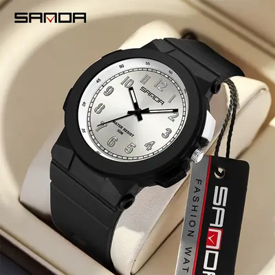 Sanda Pink Quartz Watch for Students