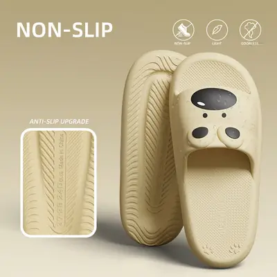 2025 New Summer EVA Cat Design Slippers for Men
