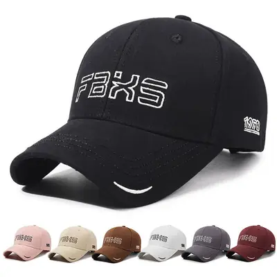 FXXS Embroidered Baseball Cap Beige
