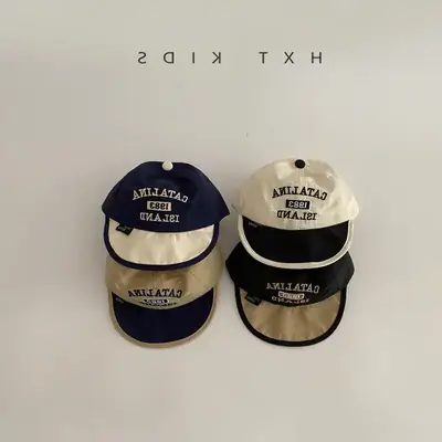 Baby Cap Summer Soft Brim Embroidered