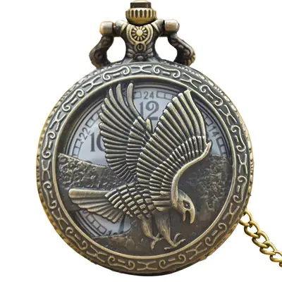 Retro Eagle Wing Quartz Watch for Foreign Trade