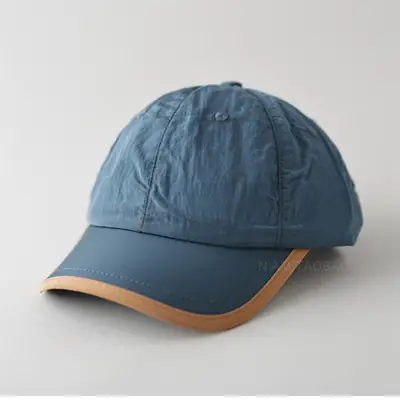 Light Gray Baseball Cap with Pink Trim for Men Women