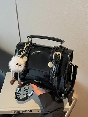 Black Crossbody Bag Women 2025 Fashion Shoulder Crossbody