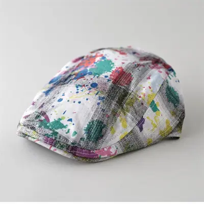 Splash Ink Forward Cap Men Women All Match