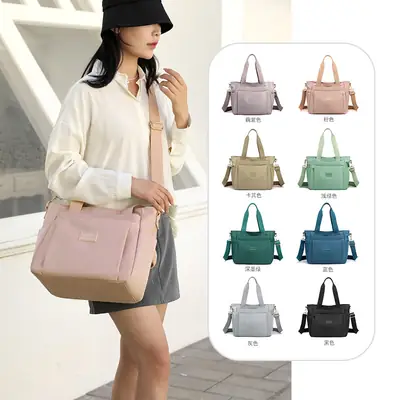 2025 Summer Large Shoulder Bag Women's Nylon Multi Color