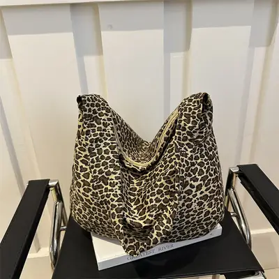 Leopard Print Crossbody Bag Women 2025 New