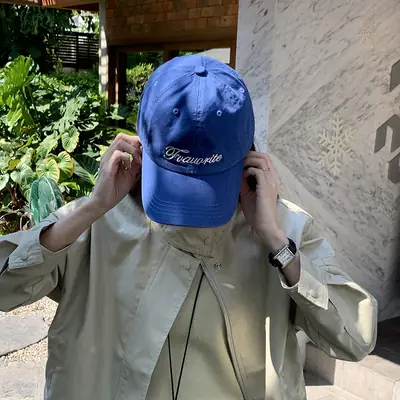 Women Red Cap with "Inspired By Pasture" 2026