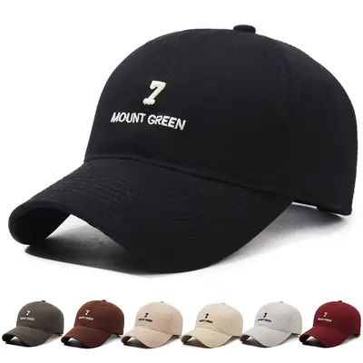 Mount Green Embroidered Baseball Cap for Men Women