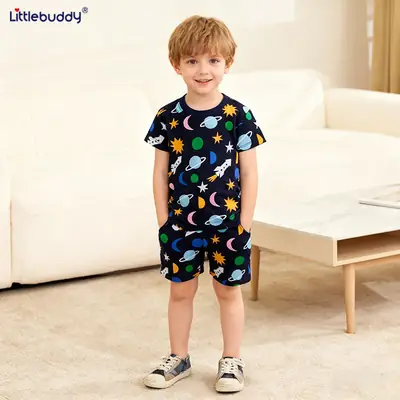 Cross-Border Kids Shorts Pure Cotton Boys Summer