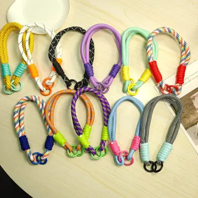 Contrast Rope with Mobile Phone Case Pendant Drop-Resistant Men Women