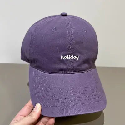 New Spring Men's Hollday Letter Embroidered Cap